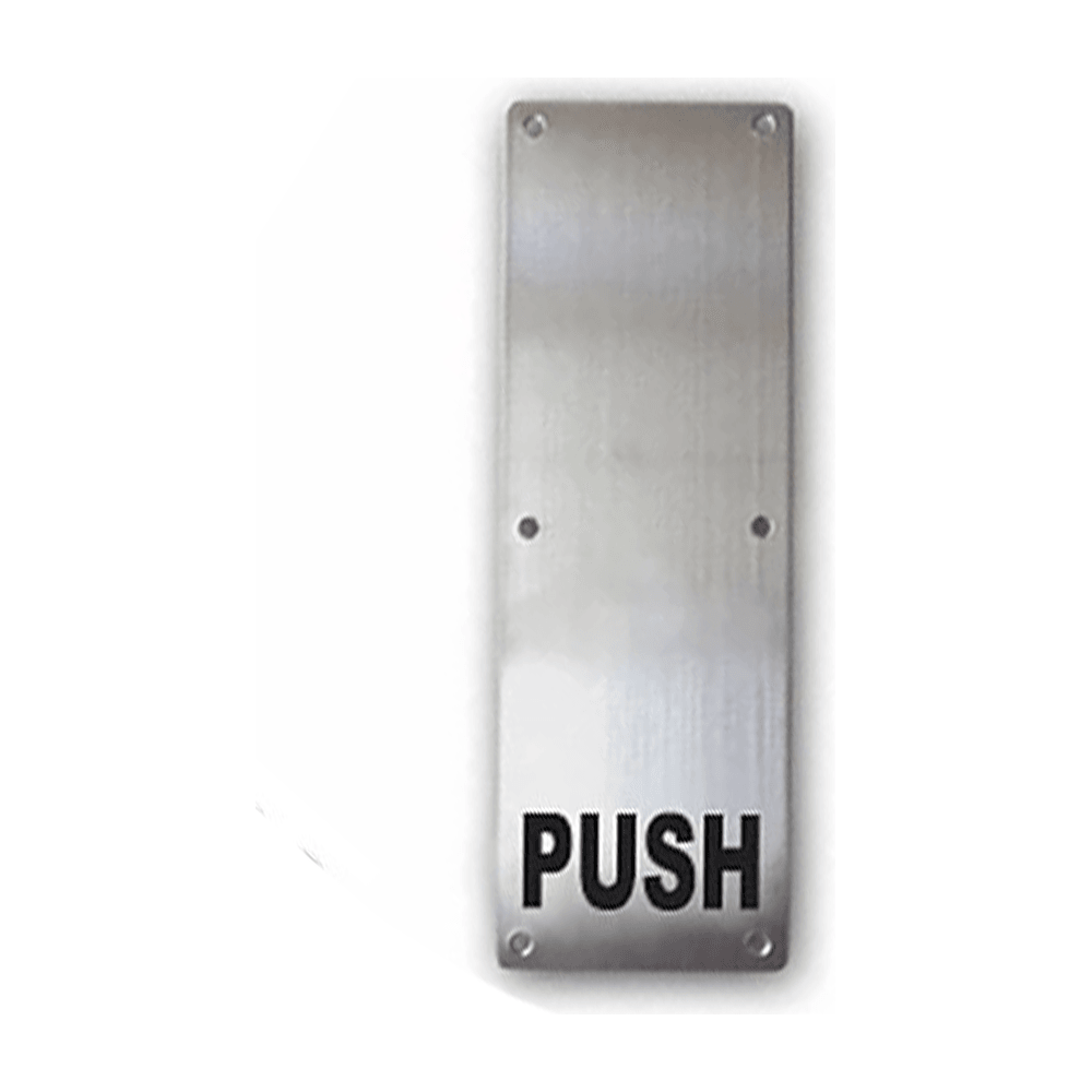 Powerhouse Stainless Push Plate - KHM Megatools Corp. Powerhouse Stainless Push Plate - KHM Megatools Corp.